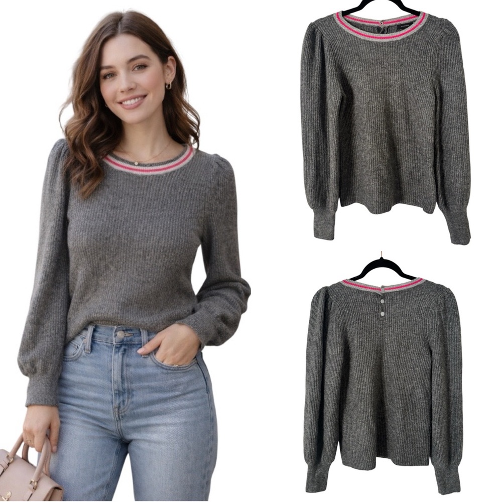 Halogen Puff Sleeve Sweater